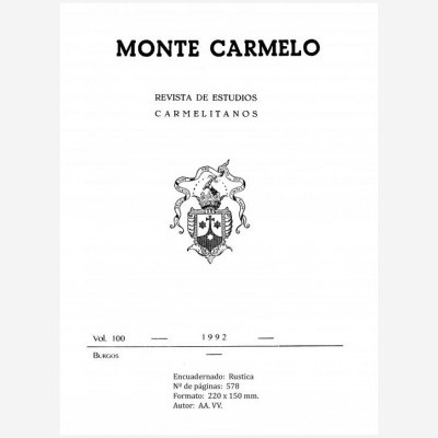 Revista Monte Carmelo - Volumen 100