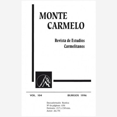 Revista Monte Carmelo - Volumen 104