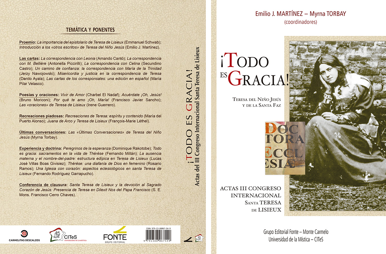 Todo es gracia. Actas III Congreso Santa Teresa de Lisieux - Imagen 2